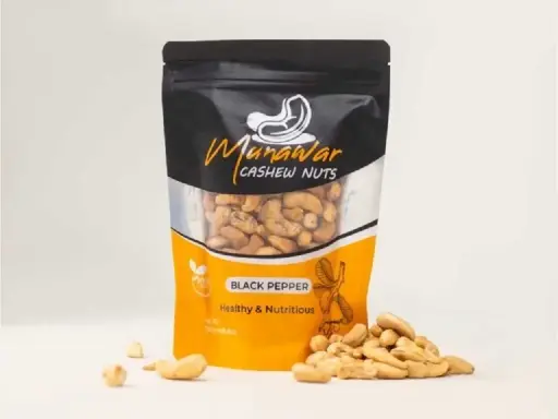 Savory Cashew Nuts - Black Pepper